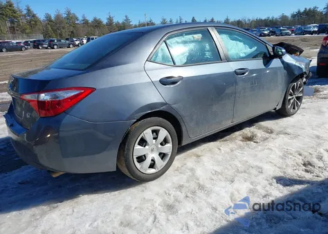 2015 Toyota Corolla Le из США, поврежденный, VIN 5YFBURHE8FP268293